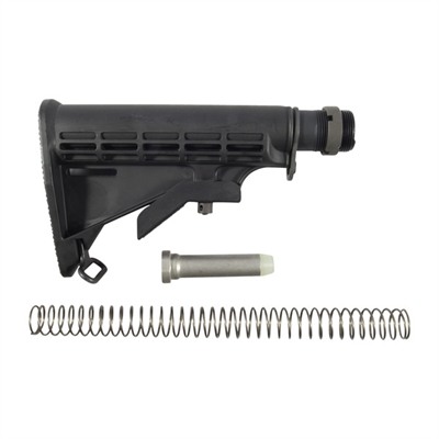 BRN AR-15 MIL-SPEC COLLAPSIBLE STOCK ASSEMBLY BLACK