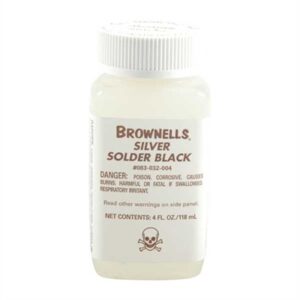 SILVER SOLDER BLACK 4OZ