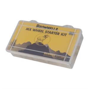 MX FINISHING WHEEL STARTER KIT, 1/2'' X 1/2''