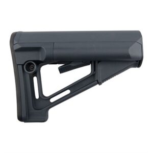 AR-15 STR STOCK COLLAPSIBLE MIL-SPEC GRAY