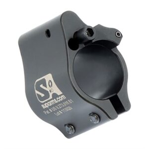 AR-15 CLAMP ON ADJUSTABLE GAS BLOCK .625'' BLACK