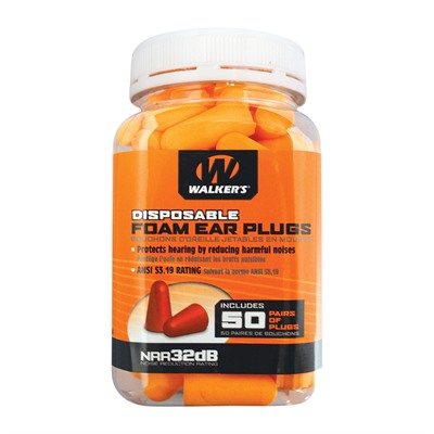 FOAM EAR PLUGS-50 PAIR JAR