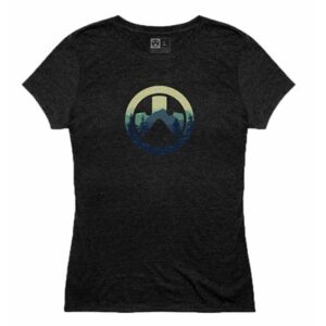 CASCADE ICON LOGO T-SHIRT CHARCOAL HEATHER MEDIUM