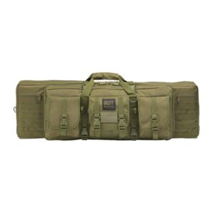 BDT ELITE DOUBLE TACTICAL RIFLE BAG 37'' GREEN