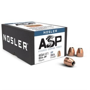ASP 45 CALIBER (0.451'') JHP 185GR 250/BOX