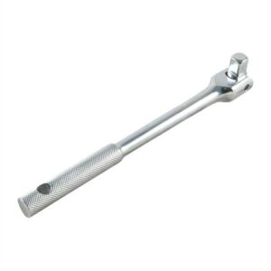 FLEX-HEAD DRIVE HANDLE, 10-1/2''L, 1/2'' SQUARE DRIVE, CHROME