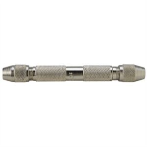 DOUBLE-ENDED PIN VISE, NICKEL PLATED, NO. 90