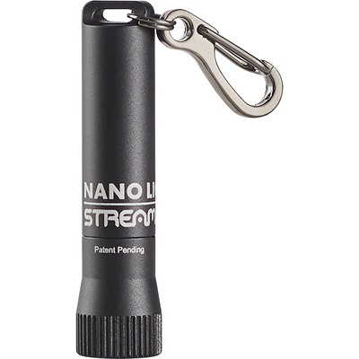 NANO LIGHT II MINIATURE KEYCHAIN FLASHLIGHT BLACK