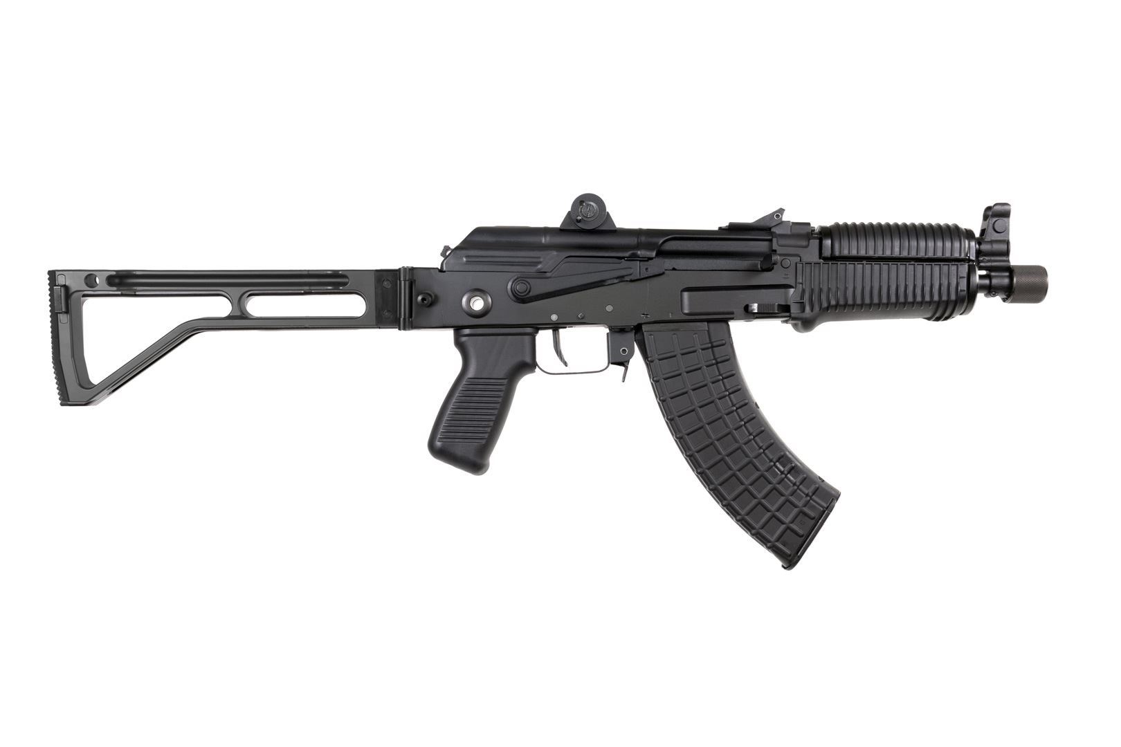 Arsenal Factory SBR AR-M14SF TACT 7.62x39mm Rifle Tactical Right-Side Folding Stock Black