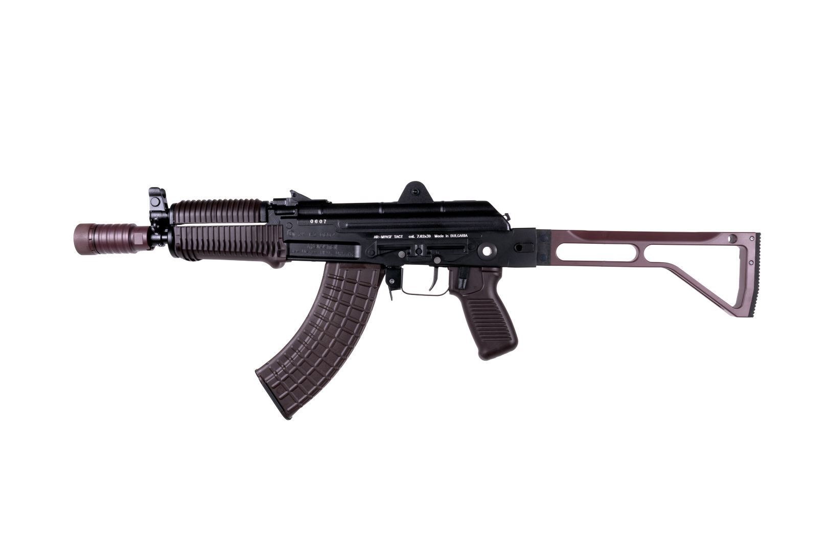 Arsenal Factory SBR AR-M14SF TACT 7.62x39mm Rifle Tactical Right-Side Folding Stock Plum Flash Hider - Image 3