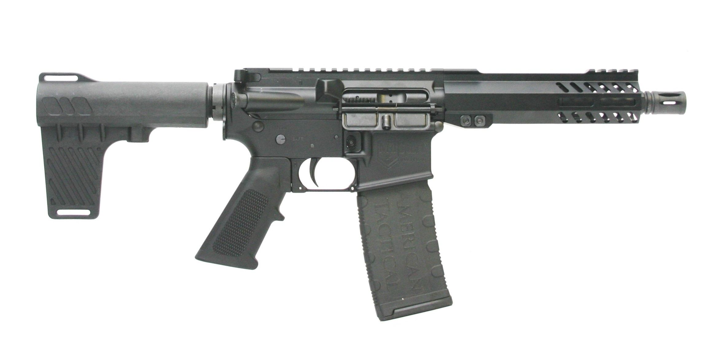 ATI Milsport 5.56 7.5" TB M-LOK Black 60-rd