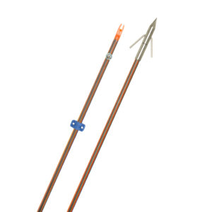 Fin Finder Hydro Carbon IL Bowfishing Arrow with Big Head Pro Point