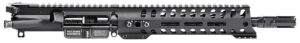 Patriot Ordnance Factory  Minuteman Complete Upper 5.56x45mm NATO 10.50" Black Nitride Barrel Aluminum Black Anodized Receiver 9" M-LOK Handguard Lo Pro DI Gas Block (Mid Length)