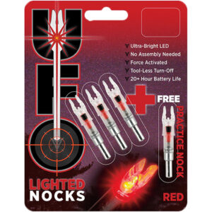 30-06 UFO Lighted Nock   Red .246 3+1 BP