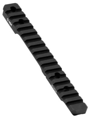 Mdt Sporting Goods Inc 104505BLK Picatinny Scope Rail Black Anodized 11" Long Fits Tikka T1X Rimfire Action, 20 MOA