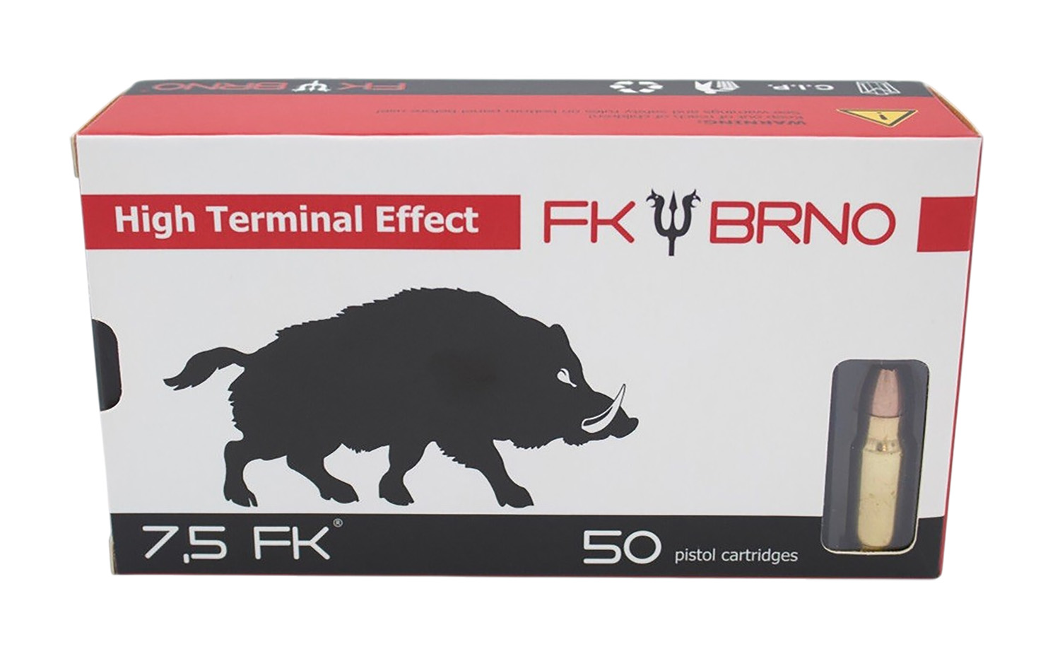Italian Firearms Group TMTAMMOF5 7.5FK 95gr Hollow Point 50 Per Box/12 Case