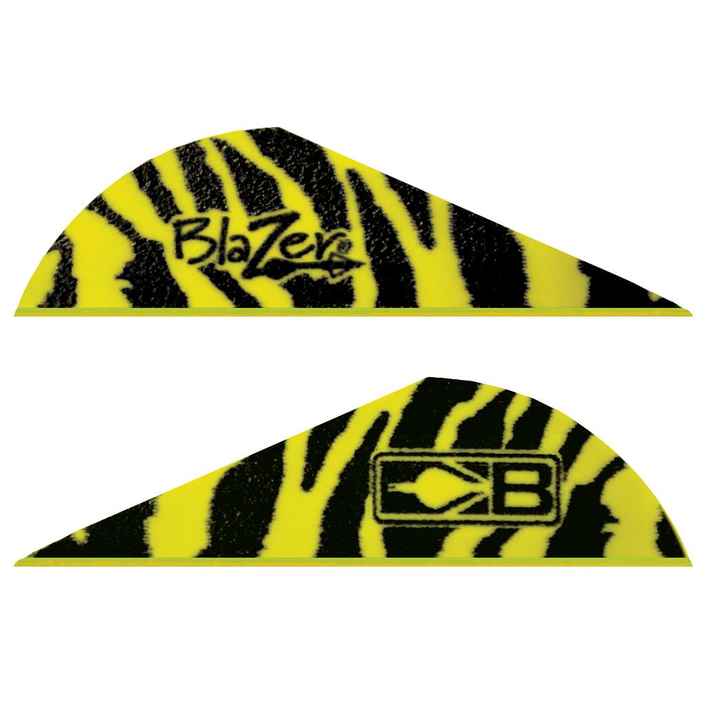 Bohning Blazer Vanes Yellow Tiger 100 pk.