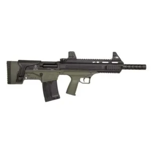 ATI BULLDOG SGA 12GA 18.5IN BBL BULLPUP SHOTGUN BLACK/GREEN 5 RND MAGAZINE
