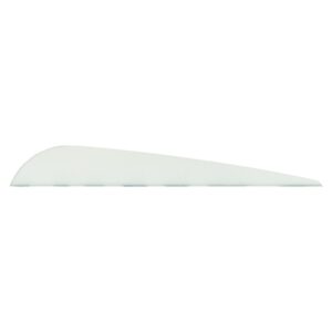 Bohning Bronco Vanes White 4 in. 100 pk.