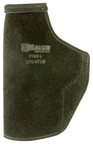 Galco STO472B Stow-N-Go IWB Black Leather Belt Clip Fits S&W M&P/S&W M&P 2.0 Compact Right Hand