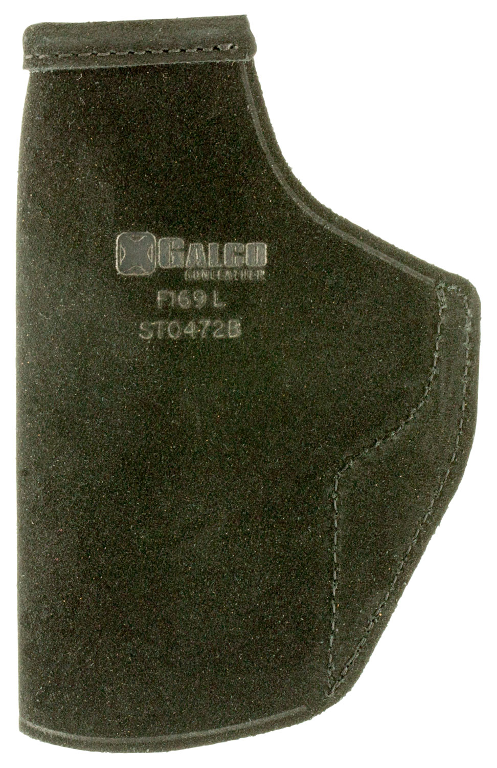 Galco STO472B Stow-N-Go IWB Black Leather Belt Clip Fits S&W M&P/S&W M&P 2.0 Compact Right Hand
