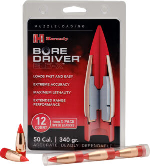 HORNADY 50CAL BORE DRIVER - 340GR FTX 12-COUNT