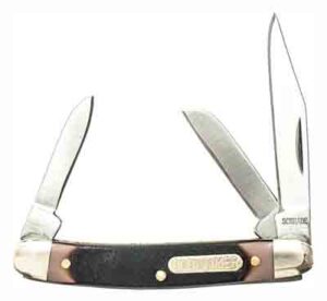 OLD TIMER KNIFE JUNIOR 3-BLADE - 2" STAINLESS DELRIN