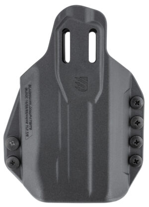 Blackhawk 416302BK Stache IWB Size 02 Black Polymer Belt Clip Compatible w/Glock 19/23/32/45 Belt 1.50" Wide Ambidextrous