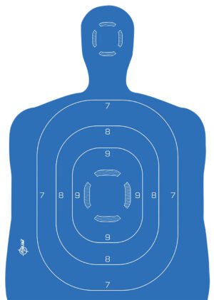 EZ-Aim 15579 Splash Reactive Silhouette Kit  Paper 23" W x 35" H Self-Adhesive