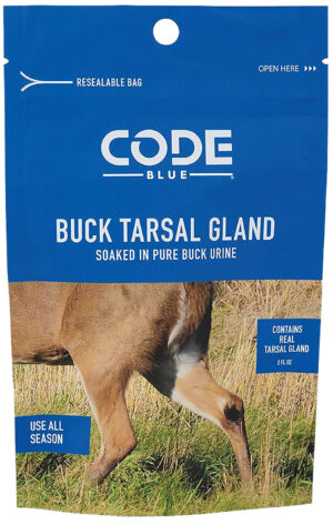 Code Blue OA1424 Buck Tarsal Gland Resealable Bag