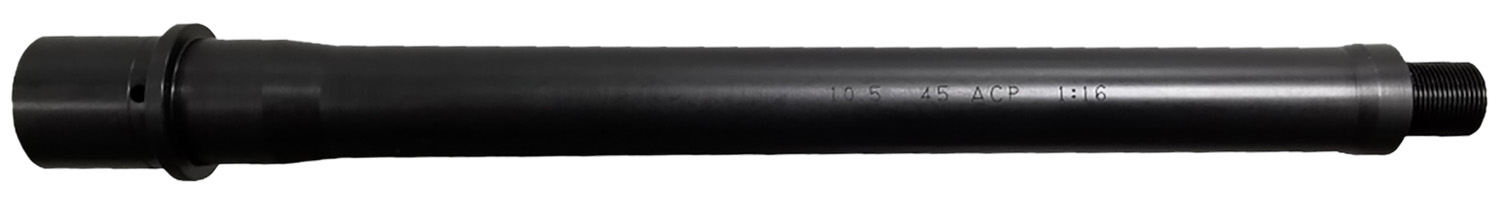 Stern Defense 00645ACPBARREL105INCHD 45 ACP 10.50" Black Melonite 4150 Chrome Molly Steel Barrel