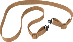 Bulldog BD831 Two Point Gun Sling w/Deluxe Locking Swivels Tan