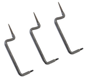 Stealth Cam STCTS3PK Tree Screw Mounts Compatible With 1/4"-20 thread adapter Black 3 Per Pkg