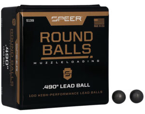 Speer 5139 Lead Balls 50Cal Lead Ball 176gr 100 Per Box/5 Case