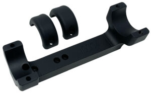 DNZ 10004 Game Reaper Scope Mount/Ring Combo Matte Black 1" Tube FitsFits TCA Impact/Triumph/Pro Hunter FX/Pro Hunter/Omega/Encore Rifle, High Rings