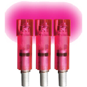 Lumenok Crossbow Nocks Pink Flat Excalibur 3 pk.