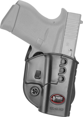 FOBUS HOLSTER E2 VERTEC PADDLE - FOR GLOCK 43
