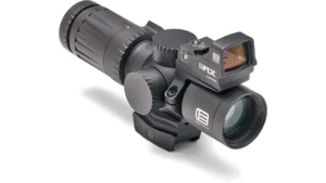 EOTECH PKG VUDU 3-9x32 SFP ULTRA-SHORT RIFLESCOPE - HC1 RETICLE (MOA); INTEGRATED MOUNT & EFLX W/MNT