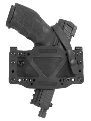 Limbsaver 12504 CrossTech IWB/OWB Black Polymer Belt Clip/Strap Fits Universal Handgun Ambidextrous