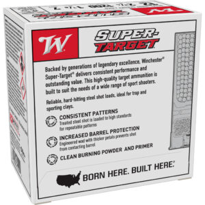 Winchester Super Target Steel Load 12 ga. 2 3/4 in. 1 1/8 oz. 7.5 Shot 25 rd.