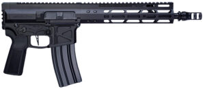Global Ordnance LLC 197892003230 Monolith 15P 5.56x45mm NATO 30+1 12.50" Black Mono Barrel, M-LOK Handguard, Black Aluminum Picatinny Rail Receiver, Rear Picatinny Rail, B5 P-Grip 23 Grip