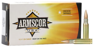 Armscor AC3082N USA 308Win 168gr Hollow Point Boat Tail 20 Per Box/10 Case