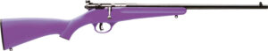 SAVAGE RASCAL YOUTH SINGLESHOT - 22LR ACCU TRIG BLUED/PURPLE