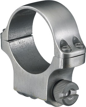 RUGER 4K30HM RING S/S MED 30MM - 1-RING PACKED INDIVIDUALLY