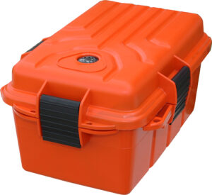 MTM SURVIVOR DRY BOX - LARGE 10"X7"X5" ORANGE
