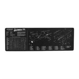 TEKMAT LONG GUN CLEANING MAT FOR REMINGTON 700 BLACK