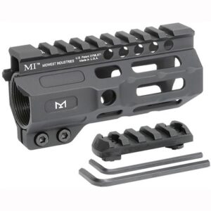 COMBAT HANDGUARD M-LOK ALUMINUM 4.5   BLACK