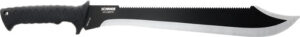 SCHRADE KNIFE DECIMATE SAWBACK - MACHETE 14.5" SS/BLACK
