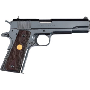 Colt 1911 Pistol 38 Super 5" Bright Stainless 9 rd.