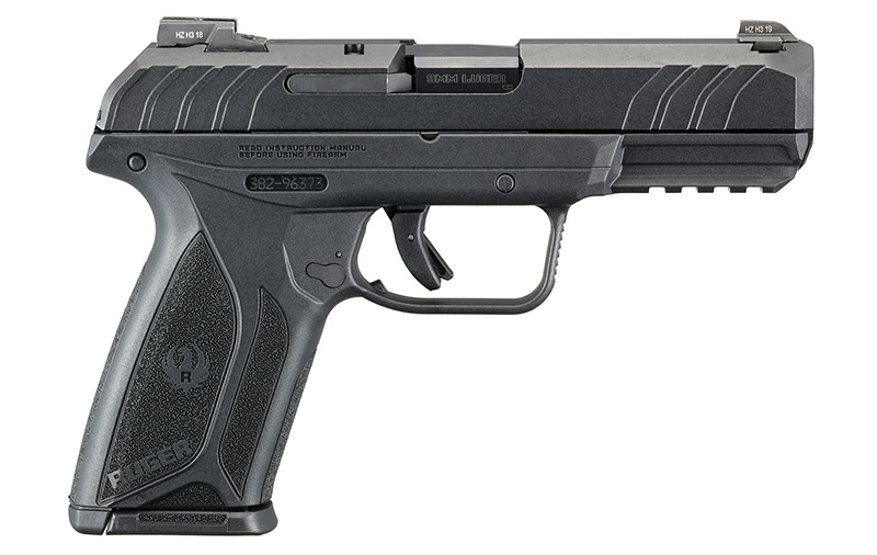 Security-9 Pro 9mm 4" B AS 3/15rd